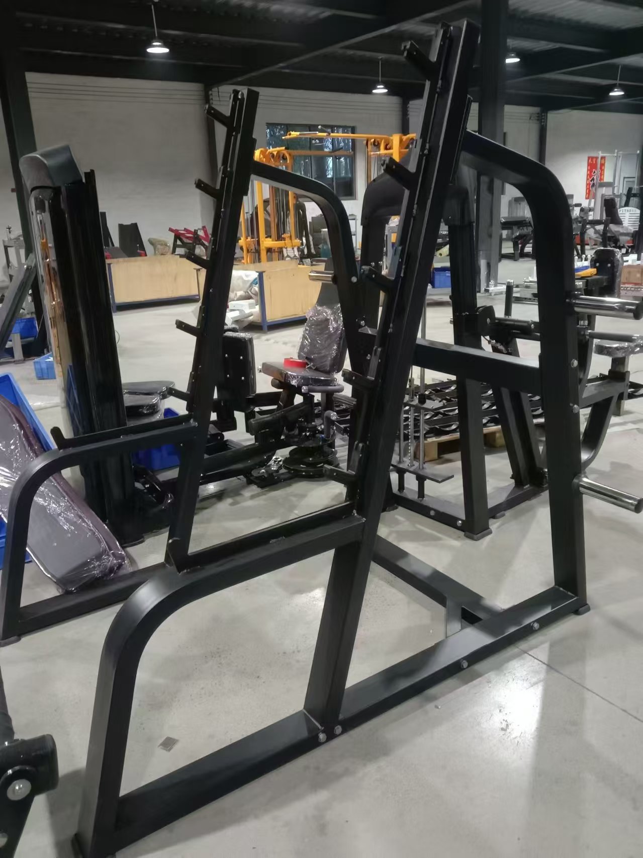 Heavy Equipment Lift - Squat Rack Power Cage, met gewichtschijven