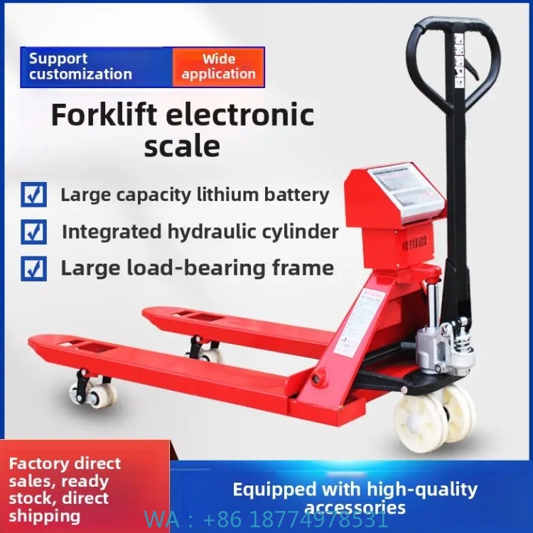 Hand Pallet Truck - 2 ton 3 ton handpallettruckweegschaal met