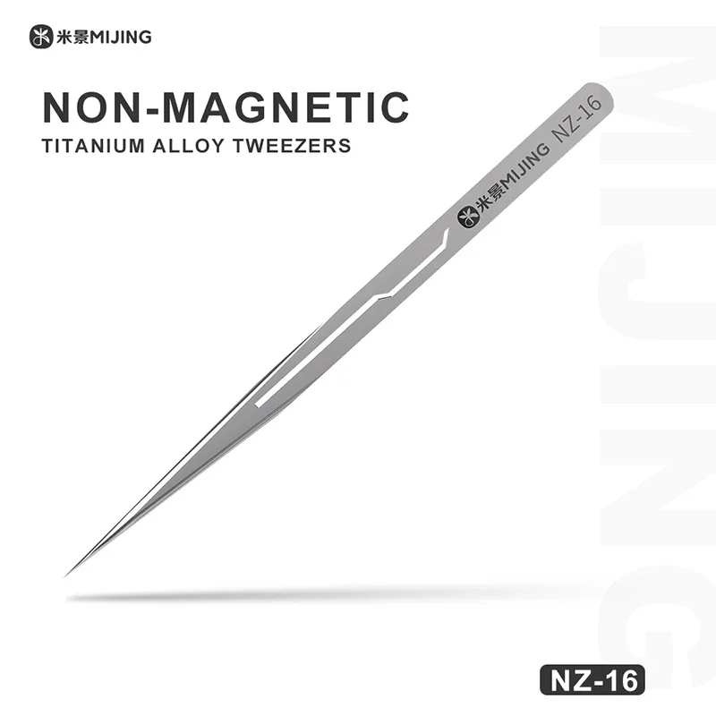 Magnetic Drill Press - MIJING NZ-16 Niet-magnetische pincet van titaniumlegering