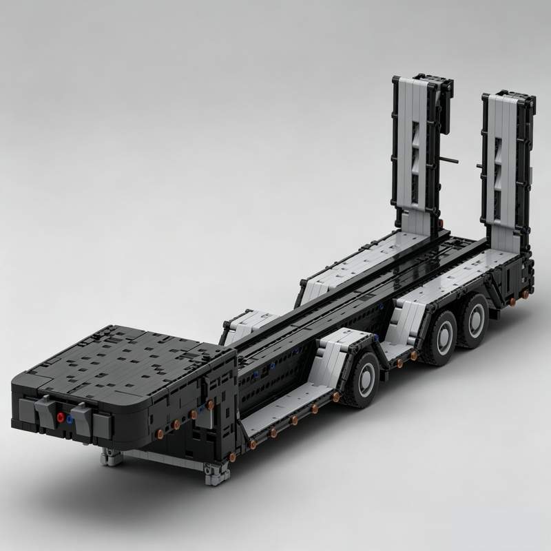 Heavy Equipment Certificate - 3931 Onderdelen Lowboy Trailer Zwaar Transport