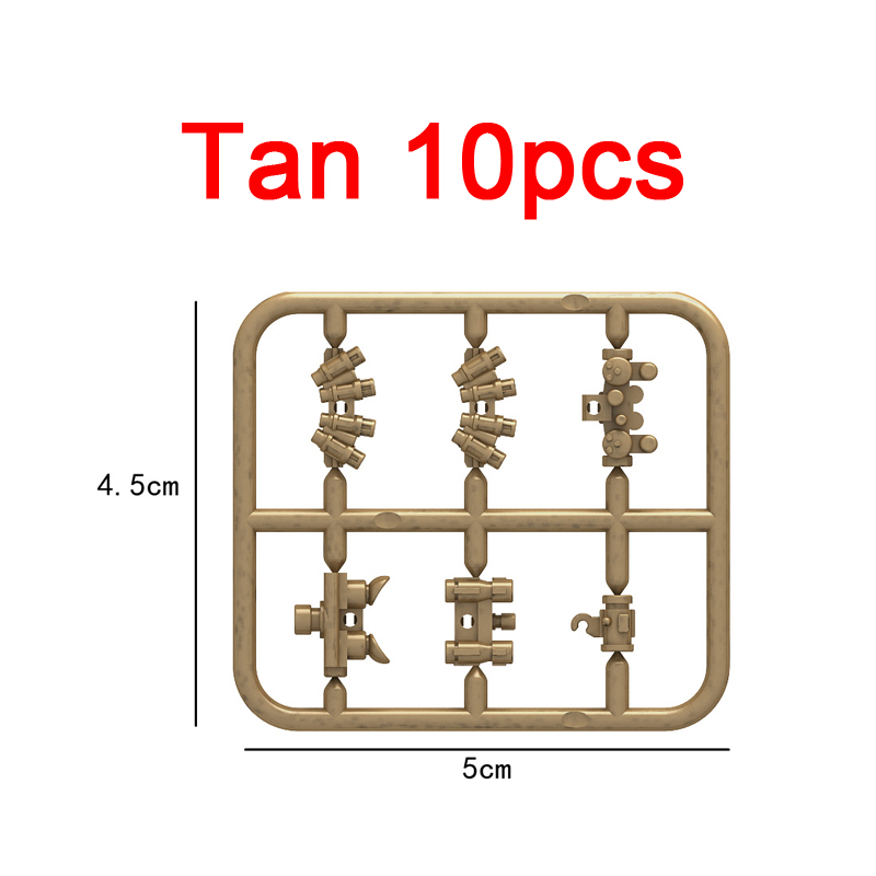 10 stuks/lot Militaire bouwste - Heavy Equipment Certificate recensie en prijs
