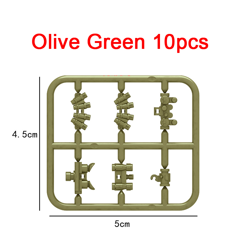 10 stuks/lot Militaire bouwste - Heavy Equipment Certificate recensie en prijs