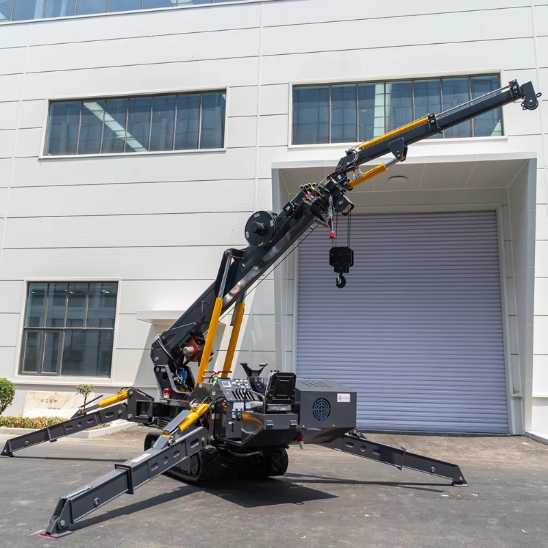 Mini-spinnenkraan compacte ele - Heavy Equipment Lift recensie en prijs