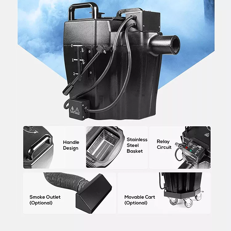 3500W Lage Droge Ijsnevelmachi - Heavy Equipment Background recensie en prijs