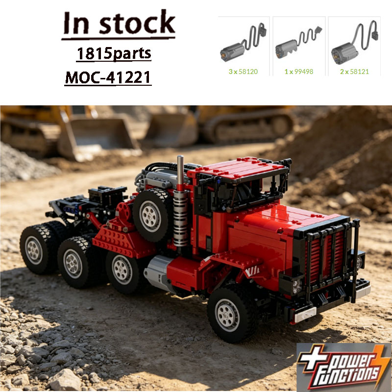 MOC-41221M911Red Edition Trans - Heavy Equipment Certificate recensie en prijs