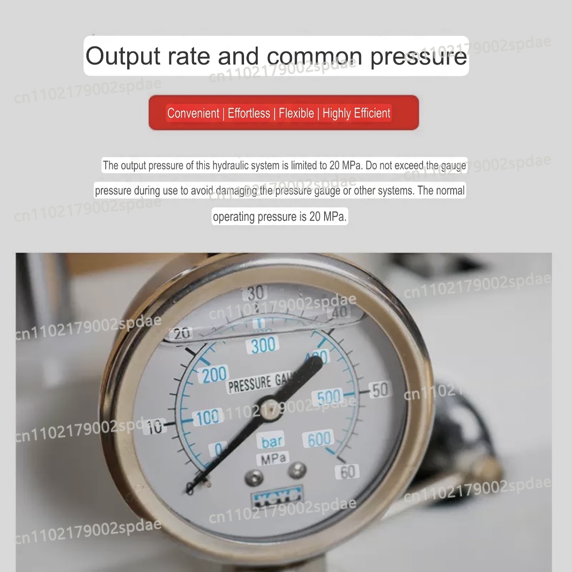 Zware hydraulische tandheelkun - Heavy Equipment Supplies recensie en prijs
