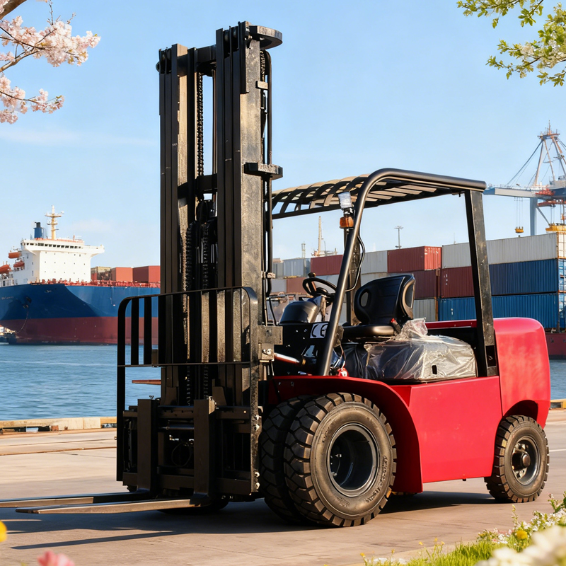 Zware 8 ton dieselheftruck met - Heavy Equipment Lift recensie en prijs