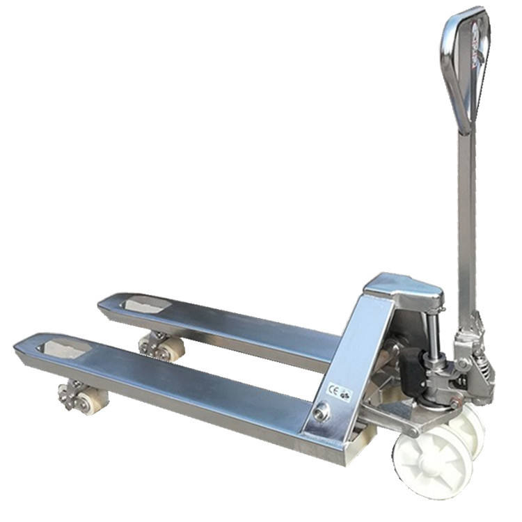 Handpallettruck van roestvrij  - Hand Pallet Truck recensie en prijs