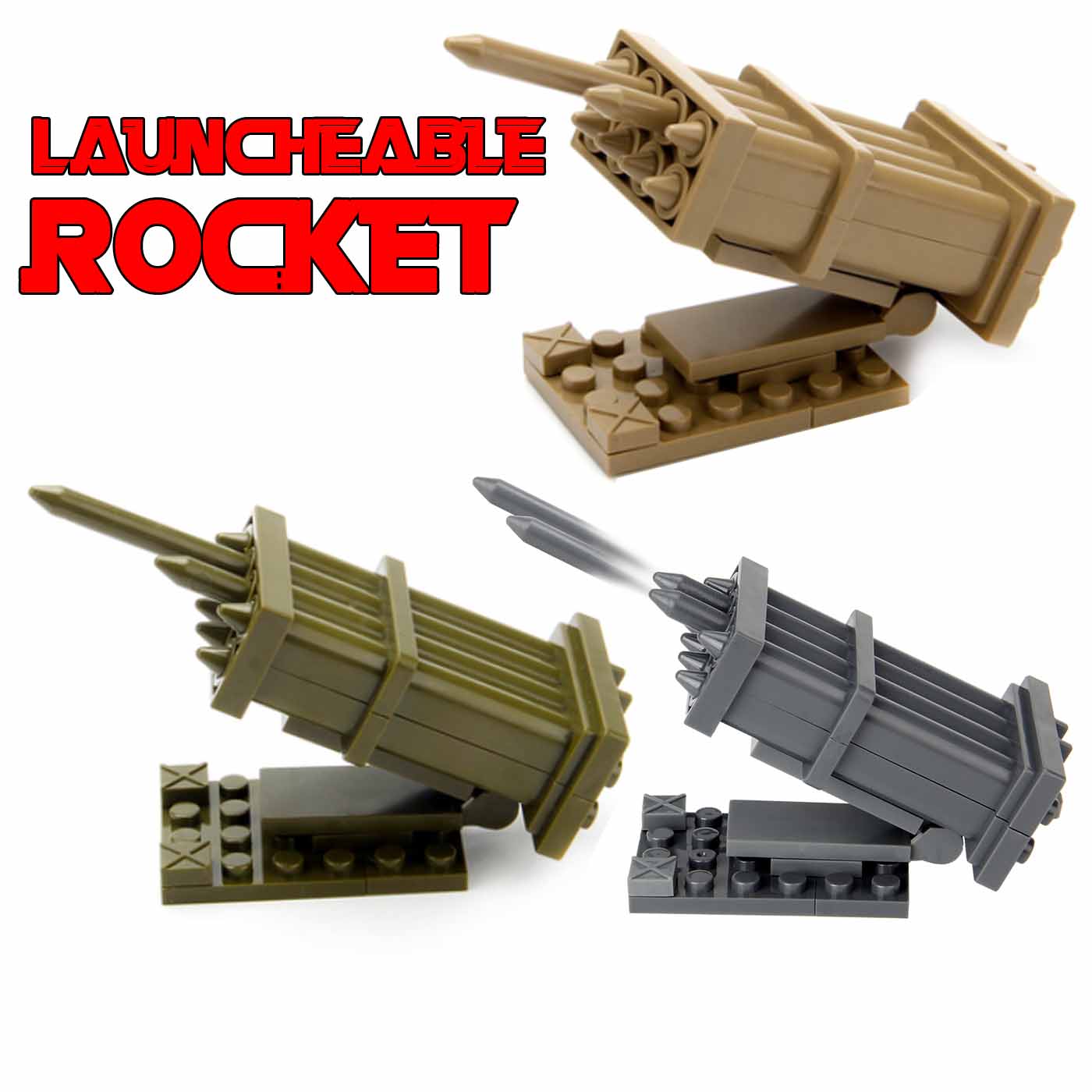 Bouwblok MOC Gatlin Kan Raket  - Heavy Equipment Certificate recensie en prijs