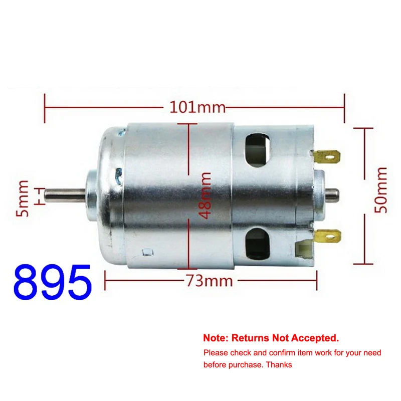 RS-895 DC 6 V-24 V 18V 9300RPM - Magnetic Drill Press recensie en prijs