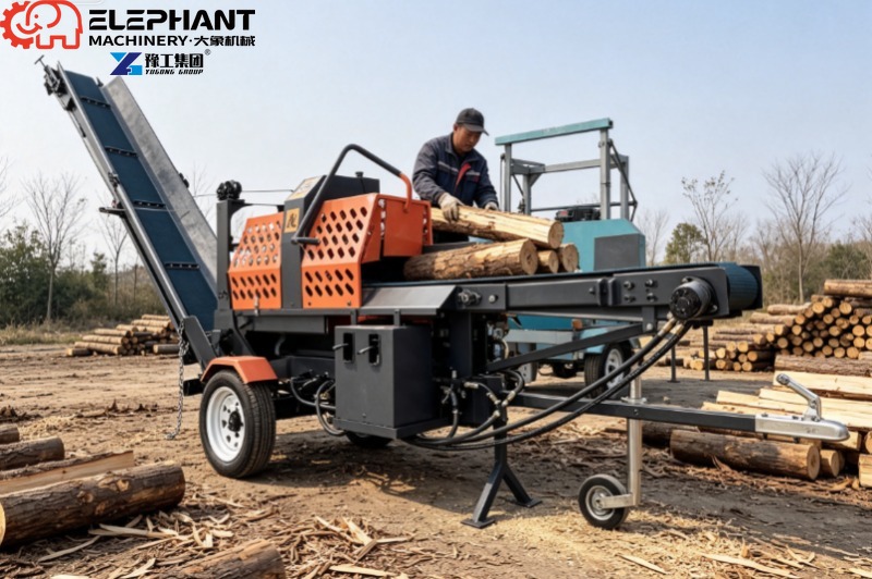 Hydraulische houtkloofmachine  - Heavy Equipment Lift recensie en prijs