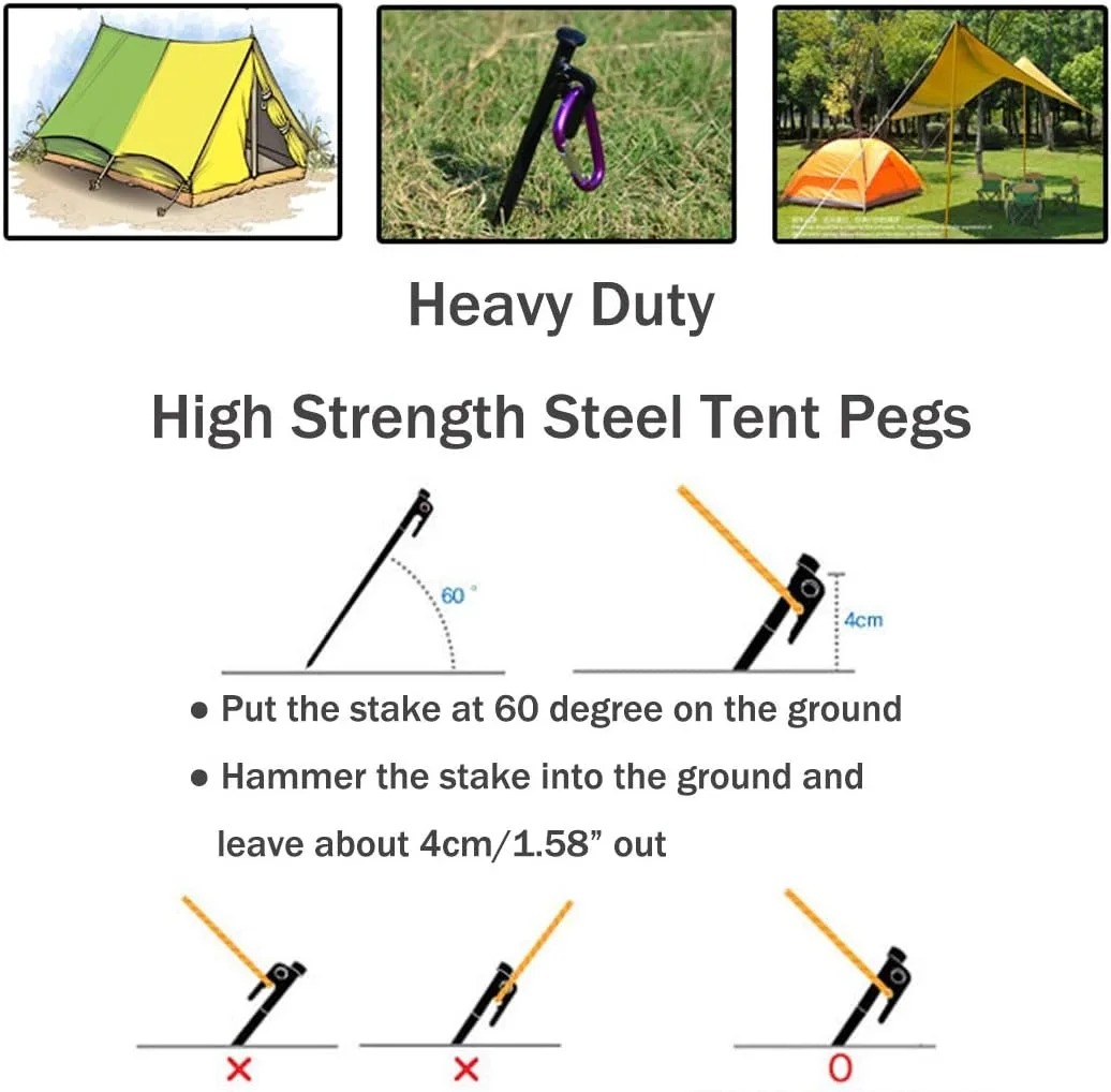 15/20/30cm Duty Heavy Tent Har - Heavy Equipment Supplies recensie en prijs