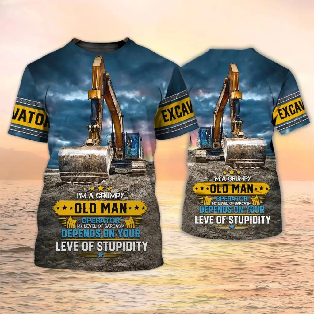 Graafmachine T-shirts Heavy Eq - Heavy Equipment Operator Shirts recensie en prijs