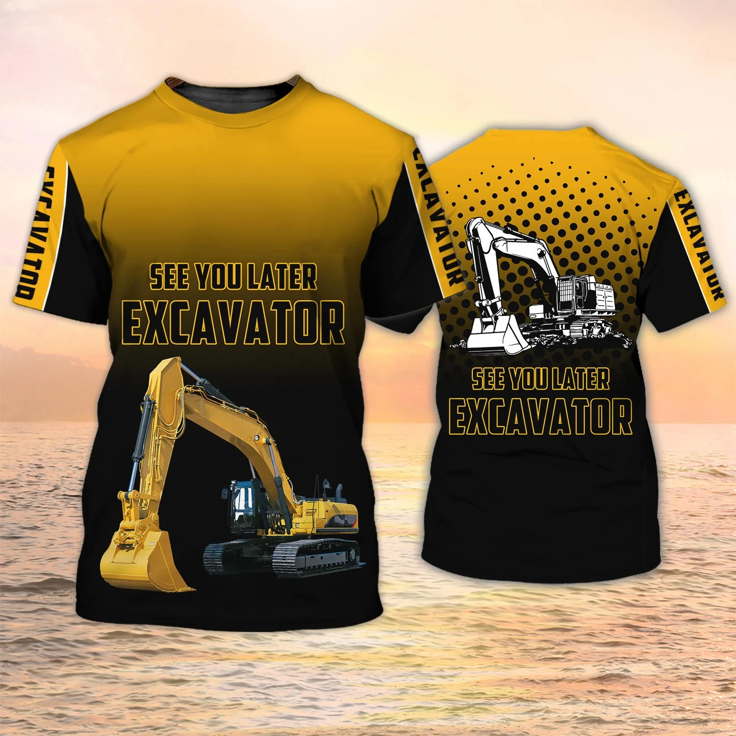 Graafmachine T-shirts Heavy Eq - Heavy Equipment Operator Shirts recensie en prijs