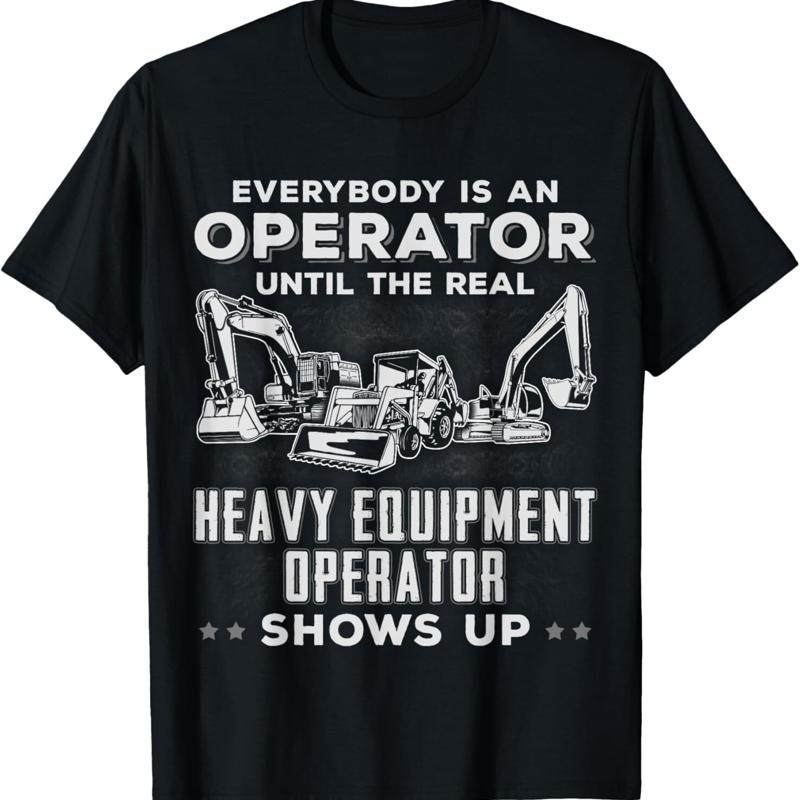 Grappige T-shirt voor operator - Heavy Equipment Operator Shirts recensie en prijs