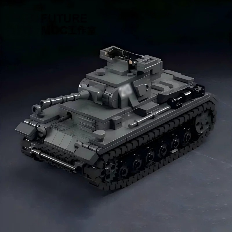 MOC WW2 F-type Zware Tank Twee - Heavy Equipment Certificate recensie en prijs