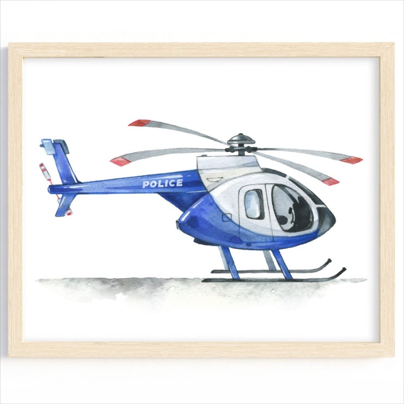 Helikopter Politieauto Jongen  - Heavy Equipment Background recensie en prijs