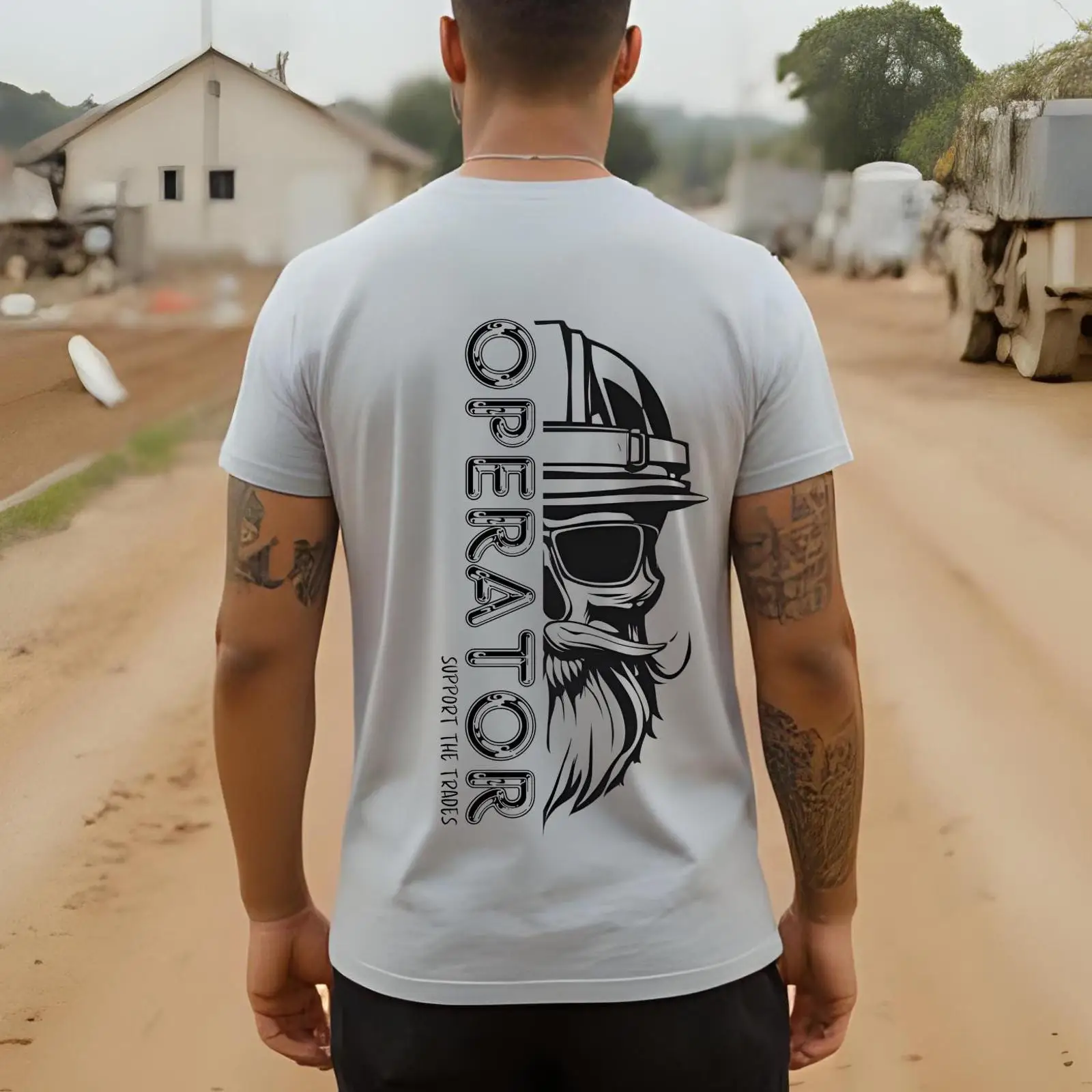 Apparatuuroperator T-shirt Zwa - Heavy Equipment Operator Shirts recensie en prijs